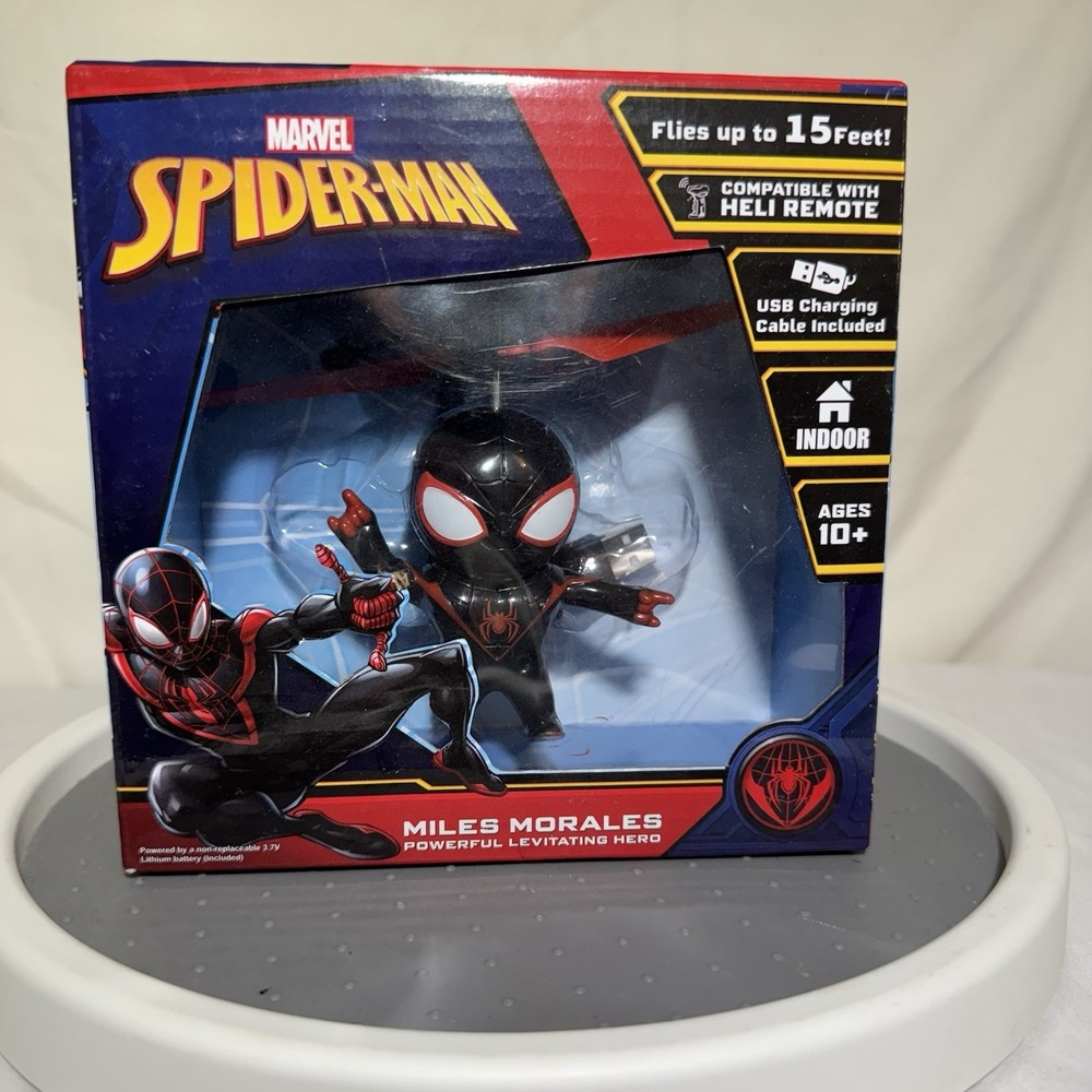 Miles Morales Powerful Levitating Hero.‎ Marvel Spider-Man Toy. New in Box.